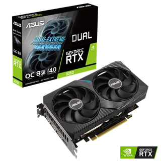 کارت گرافیک ایسوس مدل ASUS DUAL GeForce RTX 3050 OC Edition 6GB GDDR6